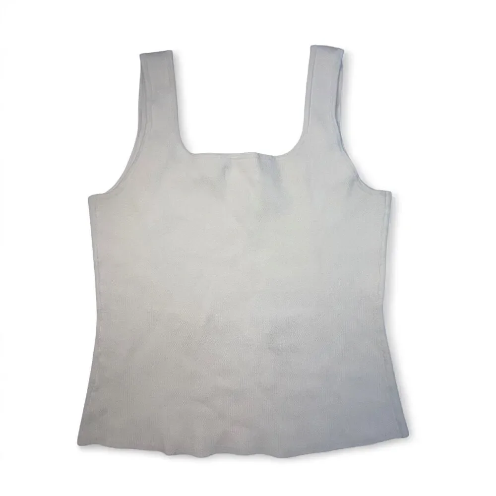 Lauren Conrad Cream Tank Top Gold Starfish & Shell Women’s S Nautical